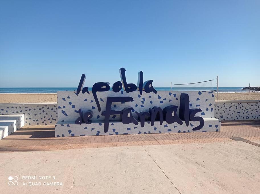 Beach Nice Flat ปลายา โปบลา เด ฟาร์นาลส์ ภายนอก รูปภาพ